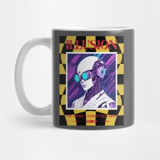 Cyborg Female Art Mug